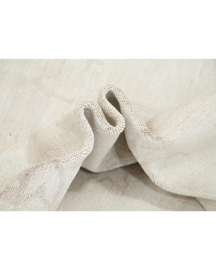 Oushak 8' 8" X 12' 2" Hand Knotted Wool Rug 8' 8" X 12' 2" (264 X 371) / Silver / Wool