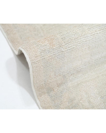 Oushak 8' 3" X 10' 0" Hand Knotted Wool Rug 8' 3" X 10' 0" (251 X 305) / Silver / Wool