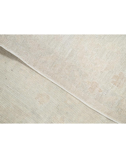 Oushak 8' 3" X 10' 0" Hand Knotted Wool Rug 8' 3" X 10' 0" (251 X 305) / Silver / Wool