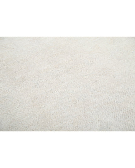 Oushak 10' 0" X 13' 7" Hand Knotted Wool Rug 10' 0" X 13' 7" (305 X 414) / Ivory / Wool