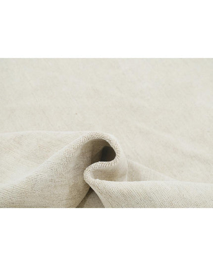 Oushak 9' 2" X 11' 9" Hand Knotted Wool Rug 9' 2" X 11' 9" (280 X 358) / Ivory / Wool