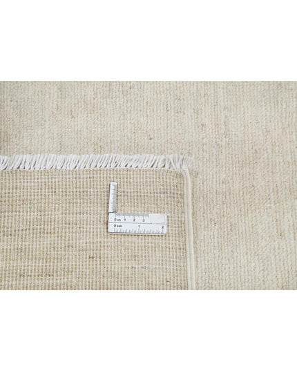 Oushak 9' 2" X 11' 9" Hand Knotted Wool Rug 9' 2" X 11' 9" (280 X 358) / Ivory / Wool