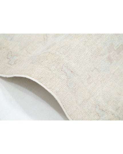 Oushak 8' 8" X 11' 1" Hand Knotted Wool Rug 8' 8" X 11' 1" (264 X 338) / Taupe / Wool