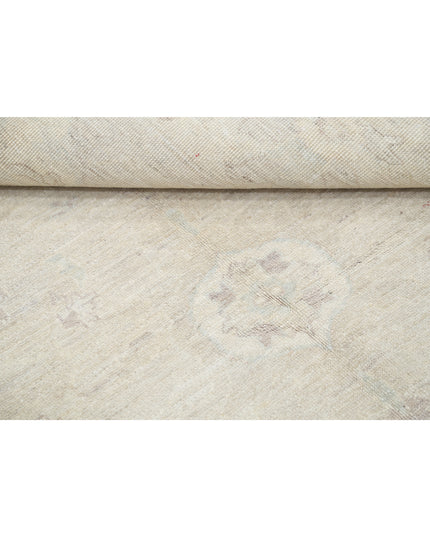 Oushak 8' 8" X 11' 1" Hand Knotted Wool Rug 8' 8" X 11' 1" (264 X 338) / Taupe / Wool