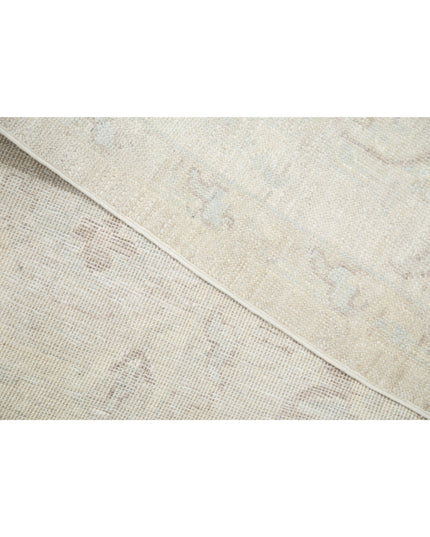 Oushak 8' 8" X 11' 1" Hand Knotted Wool Rug 8' 8" X 11' 1" (264 X 338) / Taupe / Wool