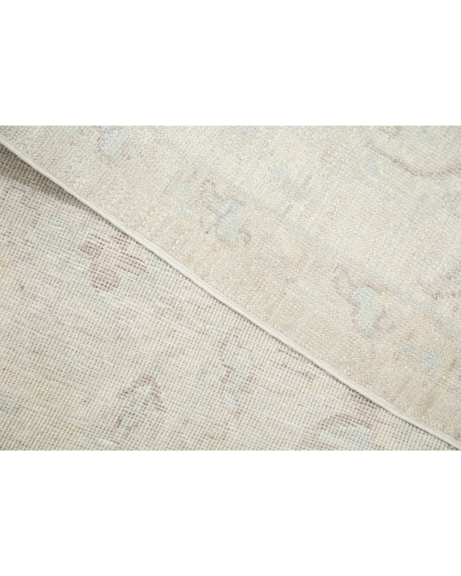 Oushak 8' 8" X 11' 1" Hand Knotted Wool Rug 8' 8" X 11' 1" (264 X 338) / Taupe / Wool