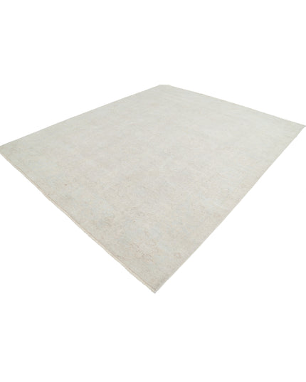 Oushak 8' 2" X 9' 10" Hand Knotted Wool Rug 8' 2" X 9' 10" (249 X 300) / Taupe / Wool