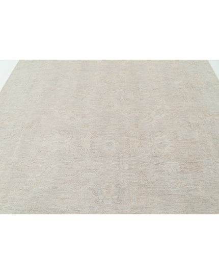 Oushak 8' 2" X 9' 10" Hand Knotted Wool Rug 8' 2" X 9' 10" (249 X 300) / Taupe / Wool
