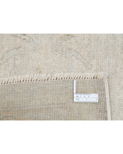 Oushak 8' 2" X 9' 10" Hand Knotted Wool Rug 8' 2" X 9' 10" (249 X 300) / Taupe / Wool