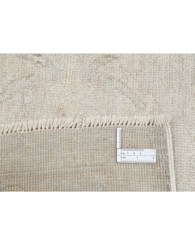 Oushak 8' 2" X 9' 10" Hand Knotted Wool Rug 8' 2" X 9' 10" (249 X 300) / Taupe / Wool