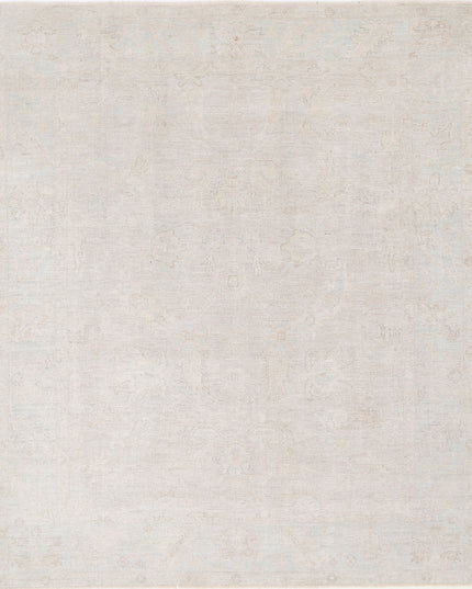 Oushak 8' 2" X 9' 10" Hand Knotted Wool Rug 8' 2" X 9' 10" (249 X 300) / Taupe / Wool