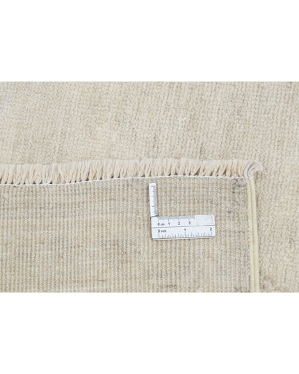 Oushak 7' 10" X 9' 8" Hand Knotted Wool Rug 7' 10" X 9' 8" (239 X 295) / Beige / Wool