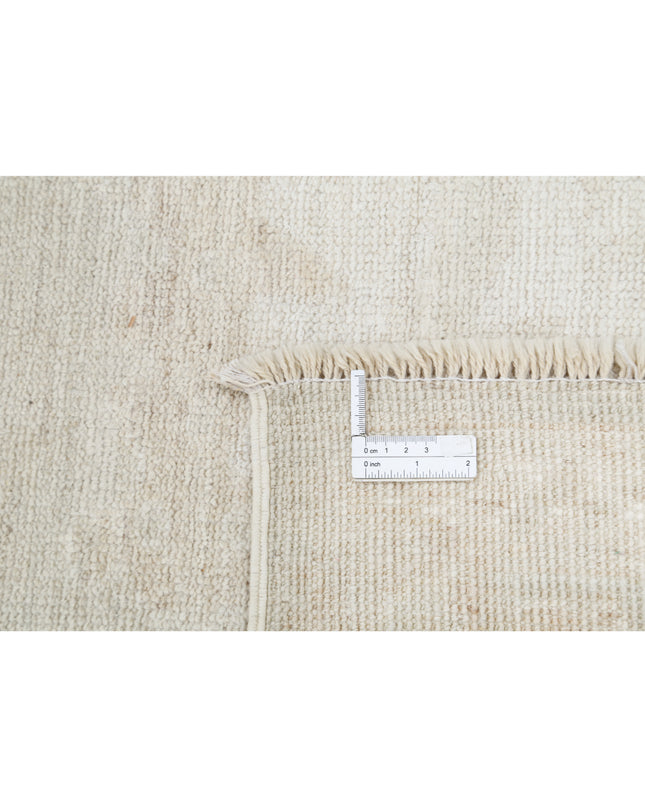 Oushak 8' 5" X 9' 10" Hand Knotted Wool Rug 8' 5" X 9' 10" (257 X 300) / Beige / Wool