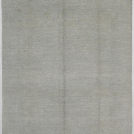 Overdye 8' 0" X 9' 5" Hand Knotted Wool Rug 8' 0" X 9' 5" (244 X 287) / Grey / Wool
