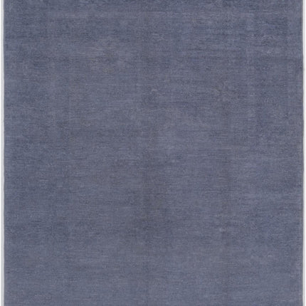 Overdye 8' 0" X 9' 5" Hand Knotted Wool Rug 8' 0" X 9' 5" (244 X 287) / Grey / Wool