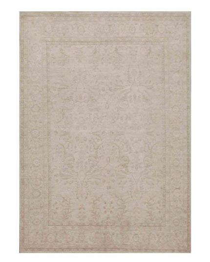 Overdye 9' 1" X 12' 3" Hand Knotted Wool Rug 9' 1" X 12' 3" (277 X 373) / Blue / Wool