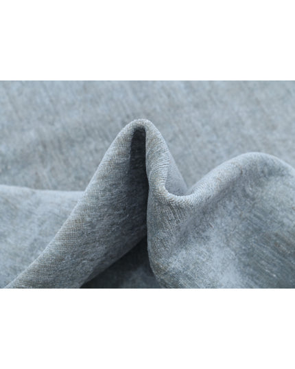 Overdye 8' 3" X 10' 0" Hand Knotted Wool Rug 8' 3" X 10' 0" (251 X 305) / Grey / Wool