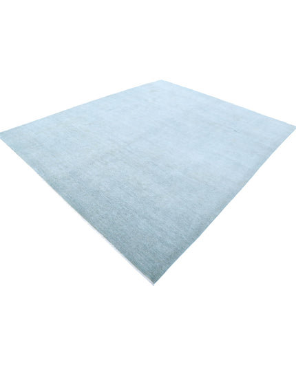 Overdye 8' 1" X 10' 0" Hand Knotted Wool Rug 8' 1" X 10' 0" (246 X 305) / Grey / Wool