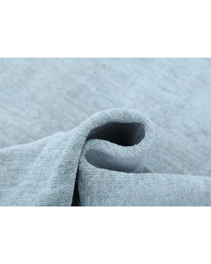 Overdye 8' 1" X 10' 0" Hand Knotted Wool Rug 8' 1" X 10' 0" (246 X 305) / Grey / Wool