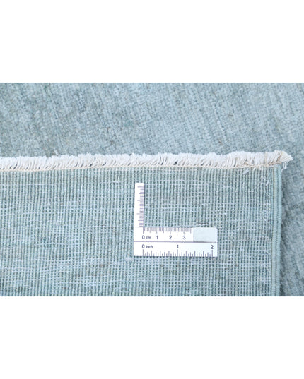 Overdye 8' 1" X 10' 0" Hand Knotted Wool Rug 8' 1" X 10' 0" (246 X 305) / Grey / Wool
