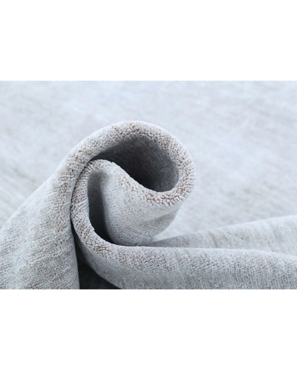 Overdye 9' 0" X 12' 4" Hand Knotted Wool Rug 9' 0" X 12' 4" (274 X 376) / Grey / Wool