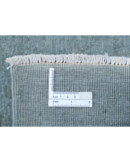 Overdye 8' 0" X 10' 2" Hand Knotted Wool Rug 8' 0" X 10' 2" (244 X 310) / Blue / Wool