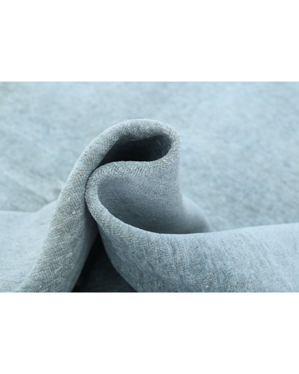 Overdye 8' 0" X 10' 2" Hand Knotted Wool Rug 8' 0" X 10' 2" (244 X 310) / Blue / Wool