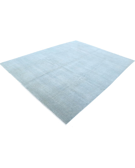 Overdye 8' 0" X 10' 2" Hand Knotted Wool Rug 8' 0" X 10' 2" (244 X 310) / Blue / Wool