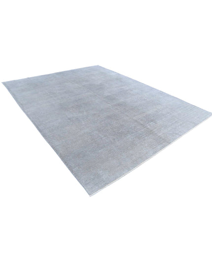 Overdye 8' 11" X 11' 4" Hand Knotted Wool Rug 8' 11" X 11' 4" (272 X 345) / Grey / Wool