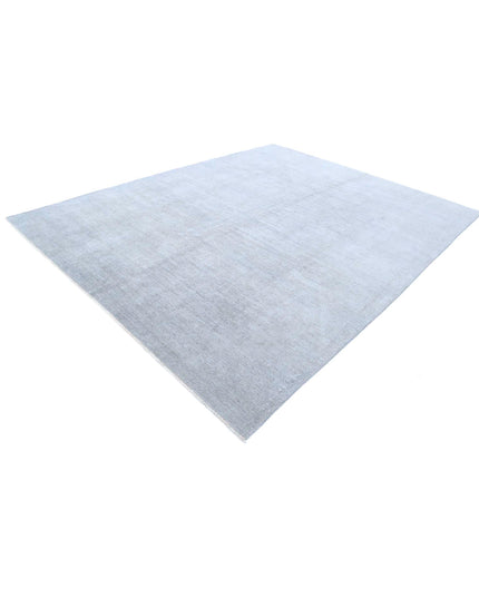 Overdye 8' 11" X 11' 4" Hand Knotted Wool Rug 8' 11" X 11' 4" (272 X 345) / Grey / Wool