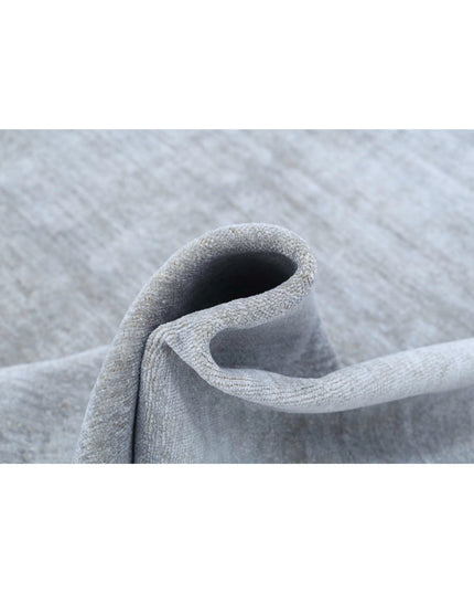 Overdye 8' 11" X 11' 4" Hand Knotted Wool Rug 8' 11" X 11' 4" (272 X 345) / Grey / Wool