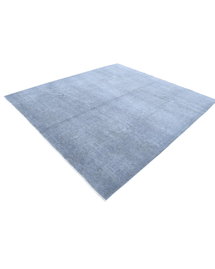 Overdye 8' 2" X 9' 4" Hand Knotted Wool Rug 8' 2" X 9' 4" (249 X 284) / Grey / Wool
