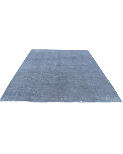 Overdye 8' 2" X 9' 4" Hand Knotted Wool Rug 8' 2" X 9' 4" (249 X 284) / Grey / Wool