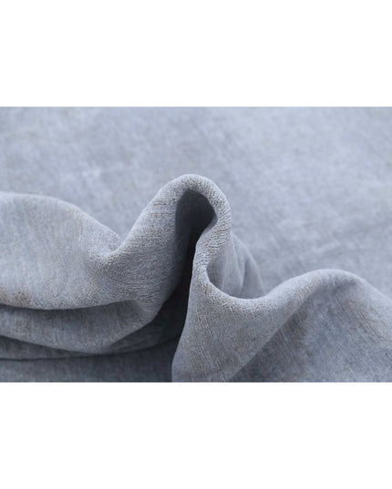 Overdye 8' 7" X 11' 3" Hand Knotted Wool Rug 8' 7" X 11' 3" (262 X 343) / Grey / Wool