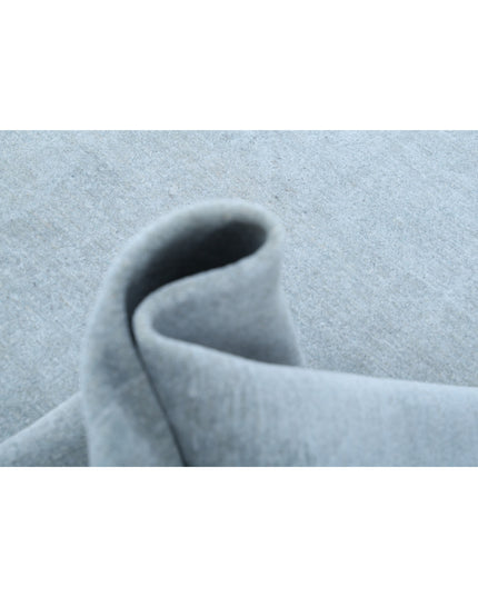 Overdye 9' 0" X 11' 5" Hand Knotted Wool Rug 9' 0" X 11' 5" (274 X 348) / Grey / Wool