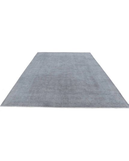 Overdye 8' 8" X 11' 5" Hand Knotted Wool Rug 8' 8" X 11' 5" (264 X 348) / Grey / Wool