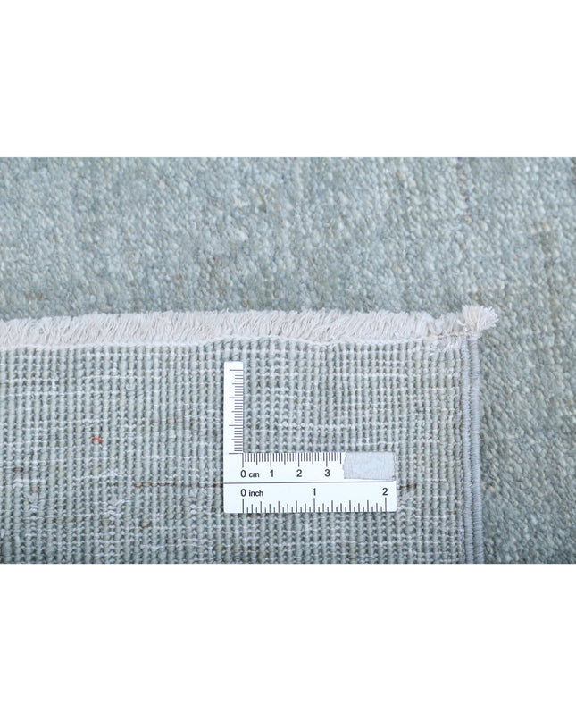 Overdye 2' 8" X 8' 1" Hand Knotted Wool Rug 2' 8" X 8' 1" (81 X 246) / Grey / Wool