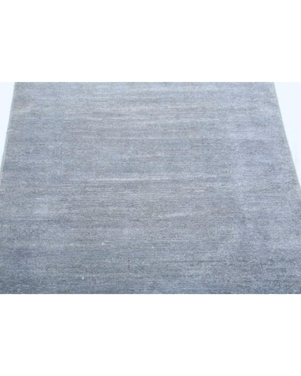 Overdye 2' 8" X 3' 11" Hand Knotted Wool Rug 2' 8" X 3' 11" (81 X 119) / Grey / Wool