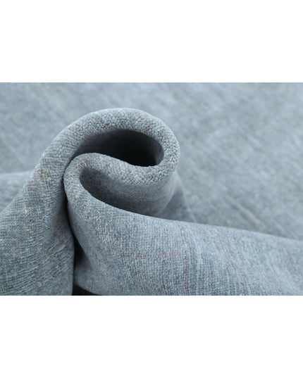 Overdye 8' 0" X 10' 9" Hand Knotted Wool Rug 8' 0" X 10' 9" (244 X 328) / Grey / Wool