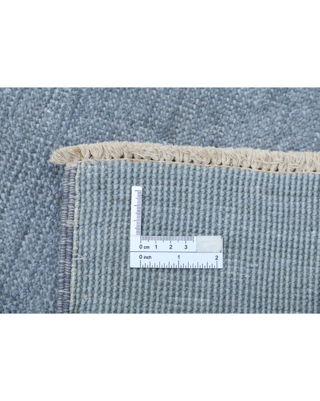 Overdye 9' 0" X 12' 3" Hand Knotted Wool Rug 9' 0" X 12' 3" (274 X 373) / Grey / Wool