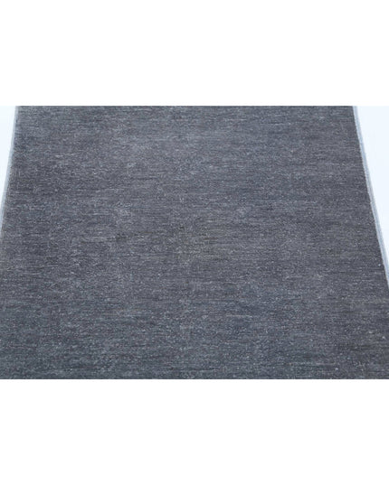 Overdye 2' 1" X 3' 1" Hand Knotted Wool Rug 2' 1" X 3' 1" (63 X 94) / Grey / Wool