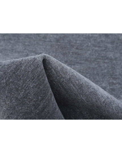 Overdye 2' 1" X 3' 1" Hand Knotted Wool Rug 2' 1" X 3' 1" (63 X 94) / Grey / Wool