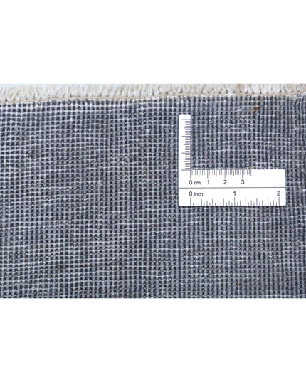 Overdye 2' 2" X 3' 1" Hand Knotted Wool Rug 2' 2" X 3' 1" (66 X 94) / Grey / Wool