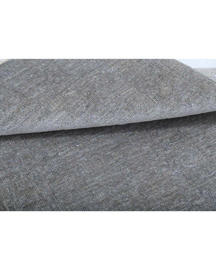 Overdye 2' 1" X 2' 9" Hand Knotted Wool Rug 2' 1" X 2' 9" (63 X 84) / Grey / Wool