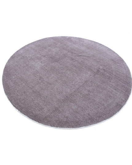 Overdye 7' 8" X 7' 7" Hand Knotted Wool Rug 7' 8" X 7' 7" (234 X 231) / Brown / Wool