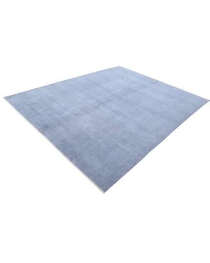 Overdye 7' 9" X 9' 7" Hand Knotted Wool Rug 7' 9" X 9' 7" (236 X 292) / Grey / Wool