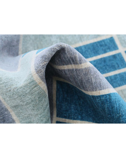 Overdye 2' 9" X 3' 10" Hand Knotted Wool Rug 2' 9" X 3' 10" (84 X 117) / Grey / Wool