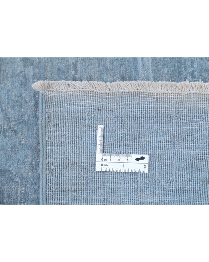 Overdye 8' 0" X 10' 3" Hand Knotted Wool Rug 8' 0" X 10' 3" (244 X 312) / Blue / Wool
