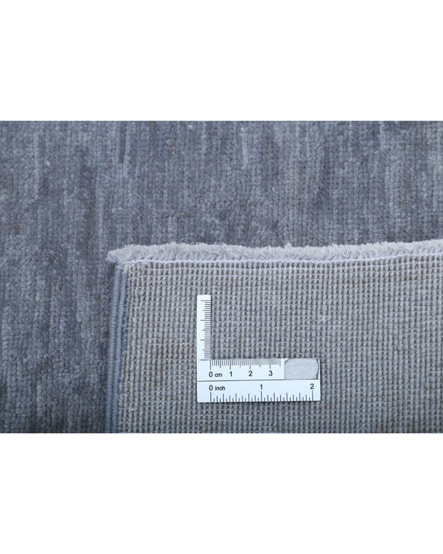 Overdye 2' 1" X 3' 3" Hand Knotted Wool Rug 2' 1" X 3' 3" (63 X 99) / Grey / Wool