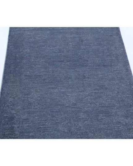 Overdye 2' 7" X 3' 10" Hand Knotted Wool Rug 2' 7" X 3' 10" (79 X 117) / Grey / Wool